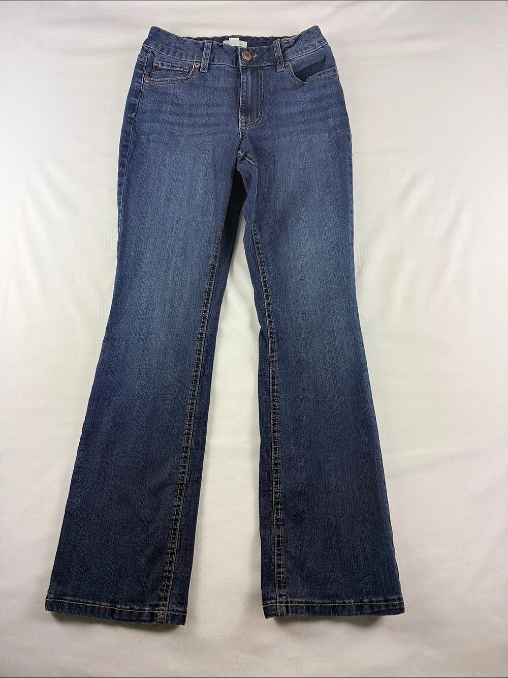 Maurices Light Wash Skinny Jeans Women’s 4 Short Stretch Denim 28.5” Inseam